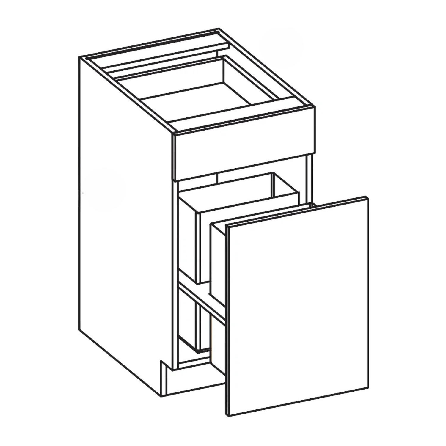 TRASH CAN BASE CABINET (1)