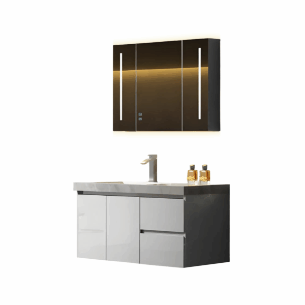 Timber Steel Cabinet