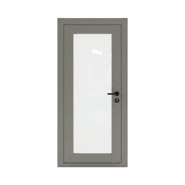 Hinge Door Aluminum + Glass